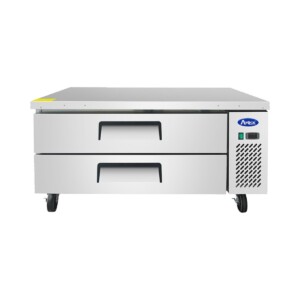 Atosa MGF8450GR Base De Chef Refrigerada 2 Cajones Acero Inoxidable 7.7 Pies Cúbicos 123 Cm