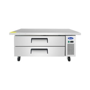 Atosa MGF8451GR Base De Chef Refrigerada 2 Cajones Acero Inoxidable 8.4 Pies Cúbicos 132 Cm