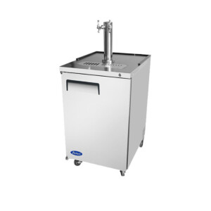 Atosa MKC23GR Dispensador Refrigerado De Cerveza De Barril 23" Acero Inoxidable 1 Puerta Sólida