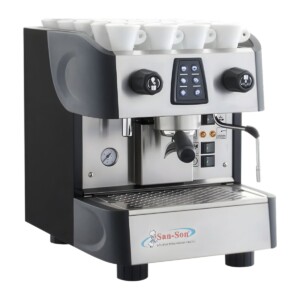 San-Son ITALBAR1E Cafetera Profesional Electrónica Programable 1 Grupo 120 v