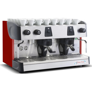 San-Son ITALBAR2 Cafetera Profesional Semiautomática 2 Grupos 120 v
